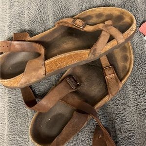 birkenstock, around the ankle